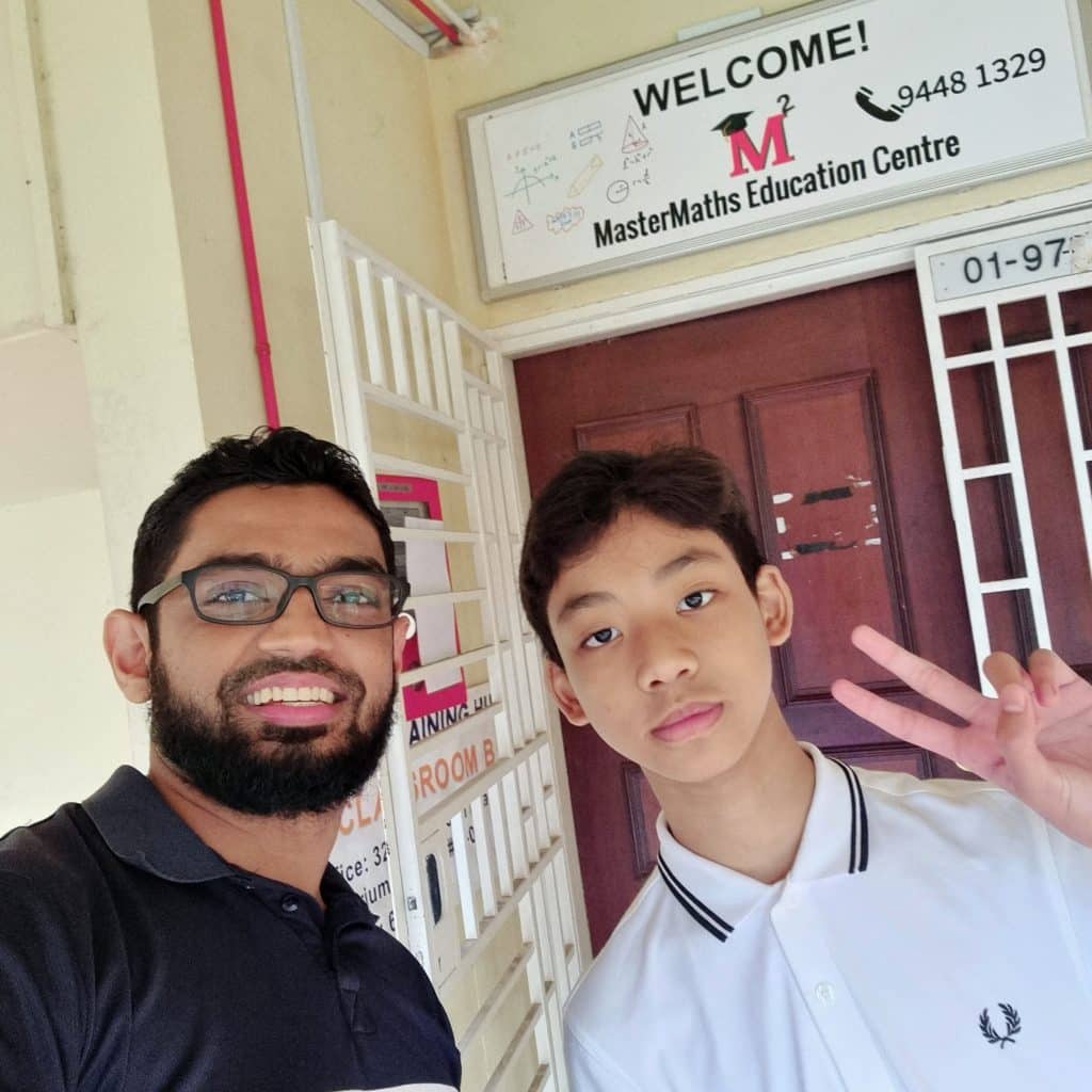 Picture of MasterMaths PSLE Student Ahmad Thaqif