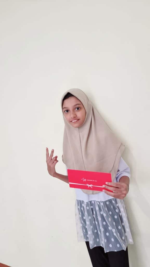 Picture of MasterMaths PSLE Student Thasneem