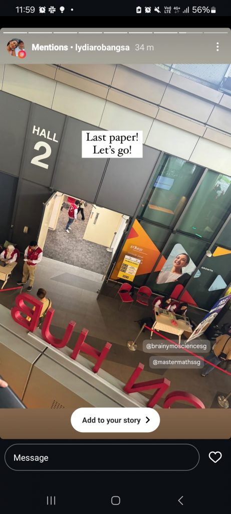 Parent's Sharing on PSLE Mock Exams