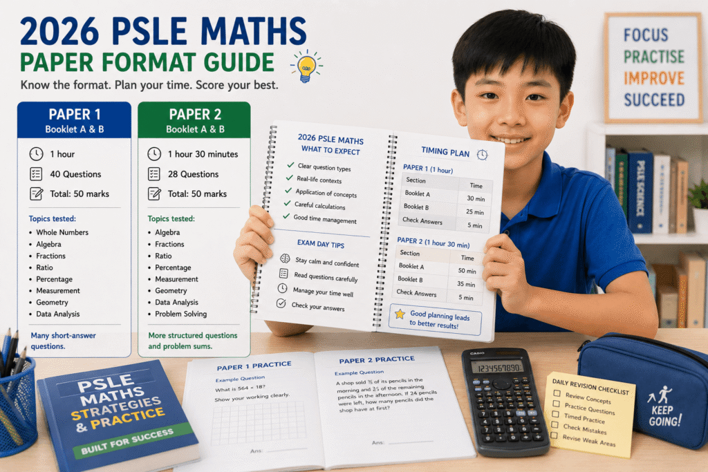 2026 PSLE maths format paper guide