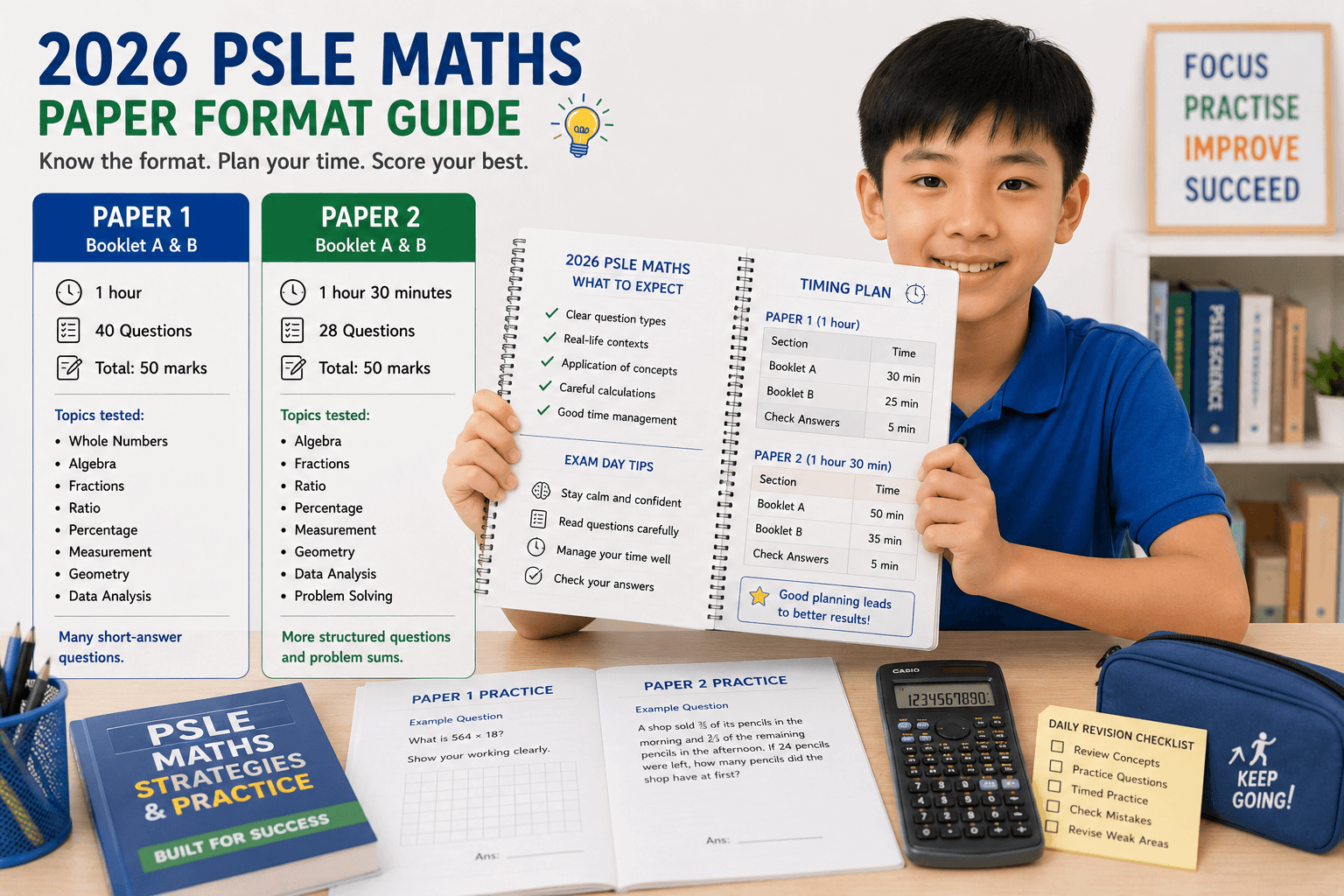2026 PSLE maths format paper guide