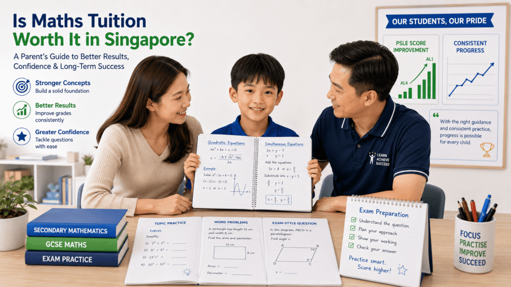 maths tuition worth it Singapore parent guide