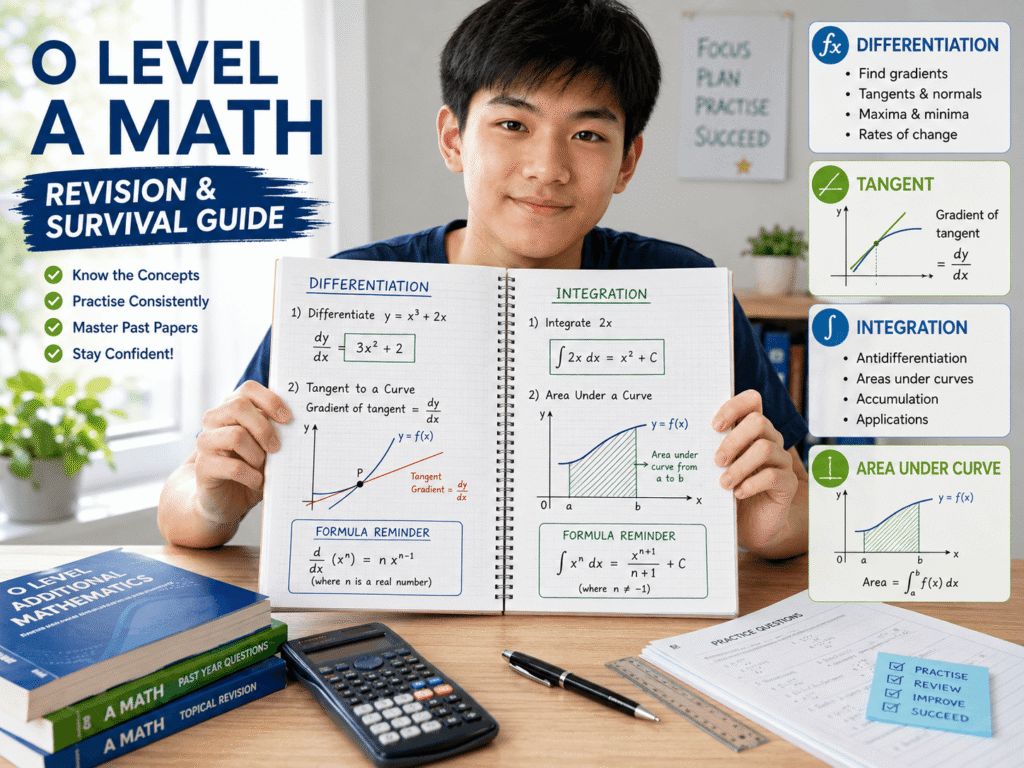 O Level differentiation integration A Math survival guide