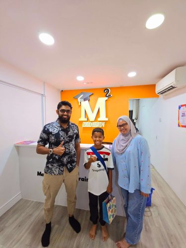 MIKA AFFAN AND MUMMY PSLE STUDENT